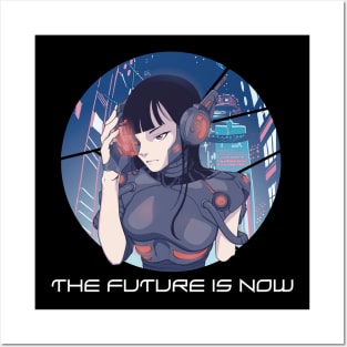 Futuristic Anime - The Future is Now Posters and Art